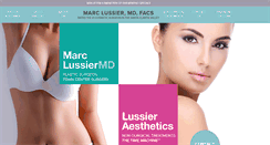 Desktop Screenshot of lussiermd.com